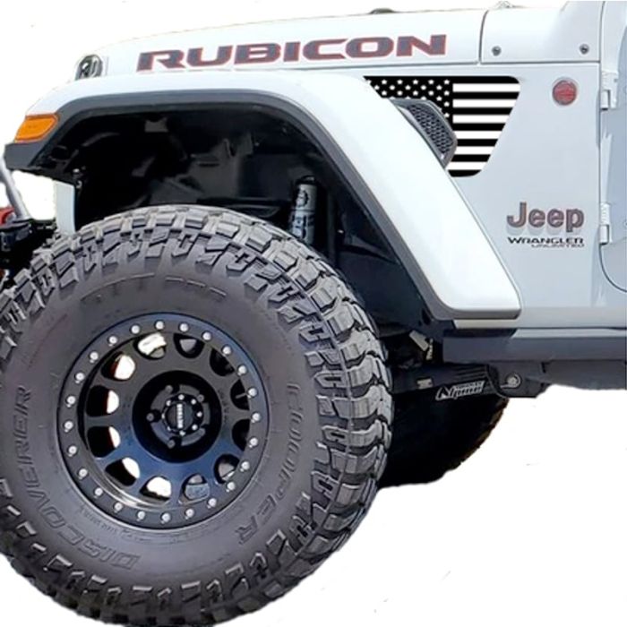 UTS VENT DECALS BLACK/WHITE JL JT