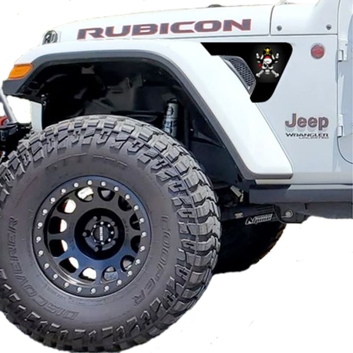 UTS VENT DECALS JOLLY ROGER JL JT