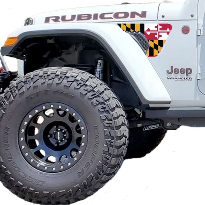 UTS VENT DECALS MARYLAND STATE JL JT