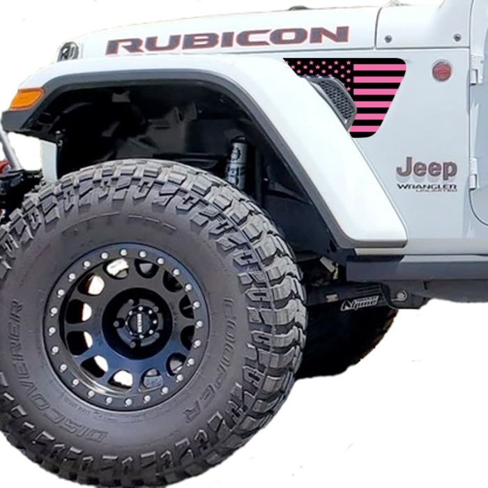 UTS VENT DECALS PINK OLD GLORY JL JT
