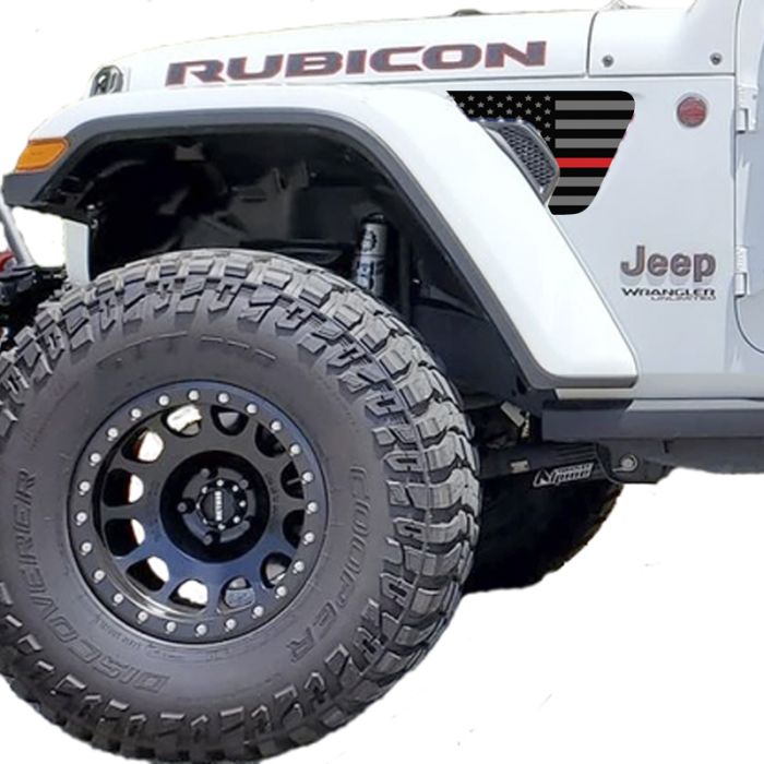 Under The Sun Inserts  Side Vent Decals for 18-21 Jeep Wrangler JL & Gladiator JT