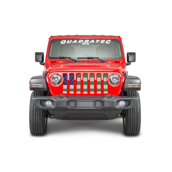 UTS JL NYPD FLAG GRILL INSERT WITH TRAIL CAMERA