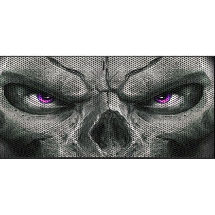 UTS JK SKULL PURPLE EYE GRILL INSERT
