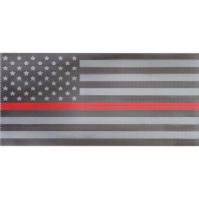 UTS JK BLK/BLU RED LINE GRILLE INSERT