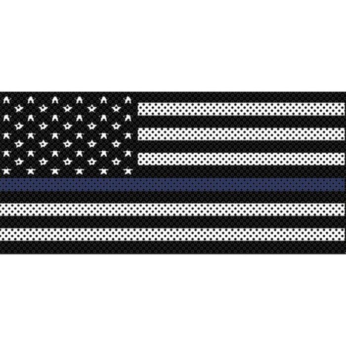 UTS JL THIN BLUE LINE BLACK WHITE INS