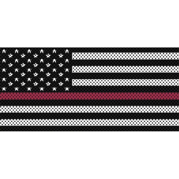 UTS JK BLACK/WHITE THIN RED LINE INSERT