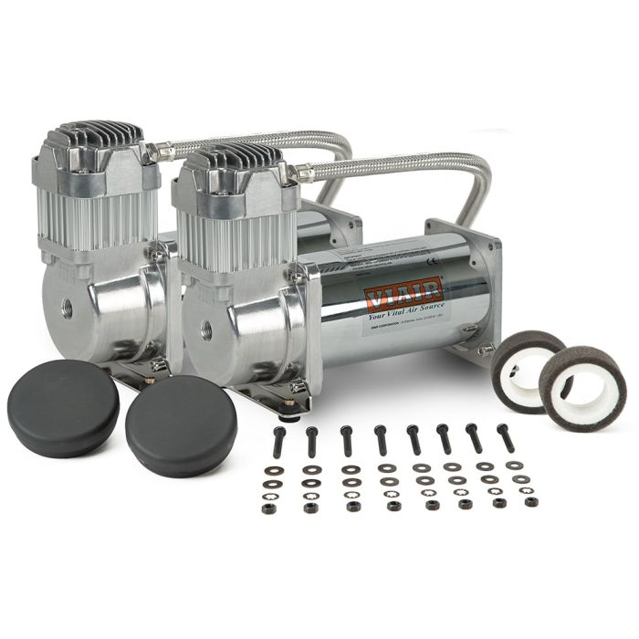 Dual 400 High Performance Chrome VMS Compressors, 150PSI