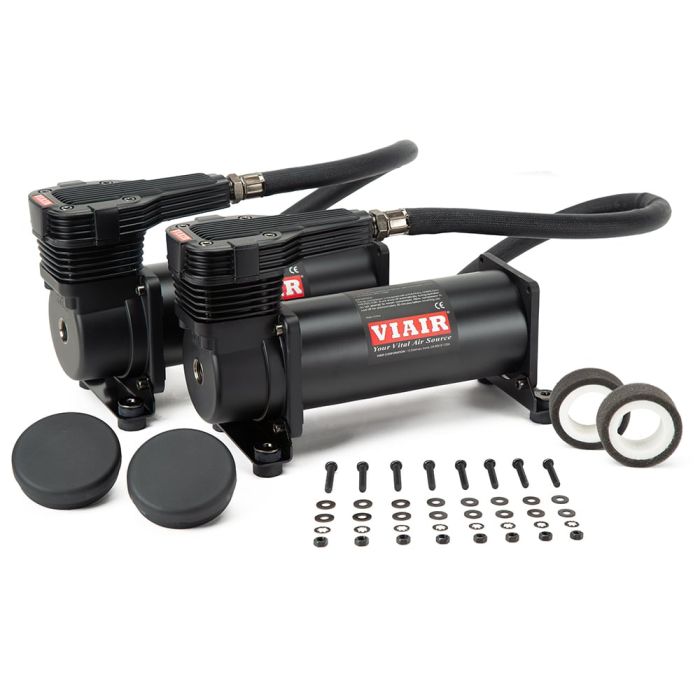 Dual 485 High Performance Stealth Black VMS Compressors, 200PSI