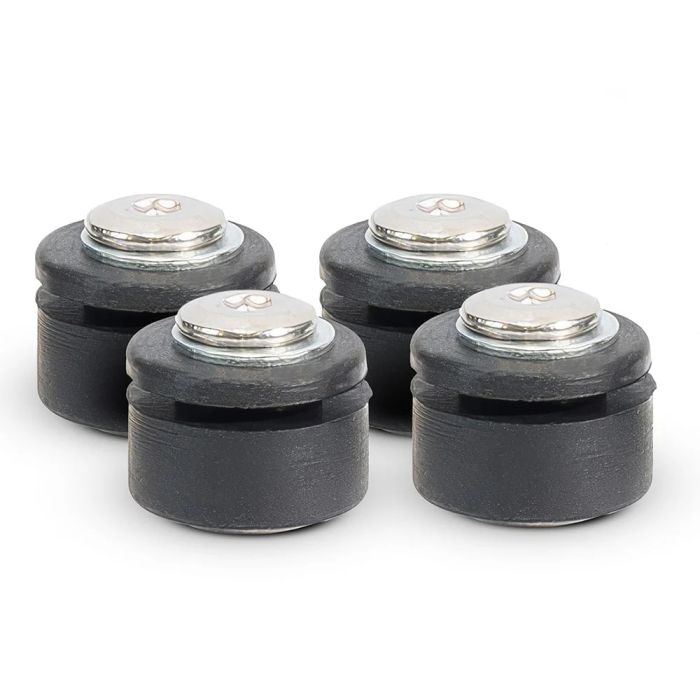 420, 460, 444, 480 Series Rubber Vibration isolators with Improved Mounts, Set of 4