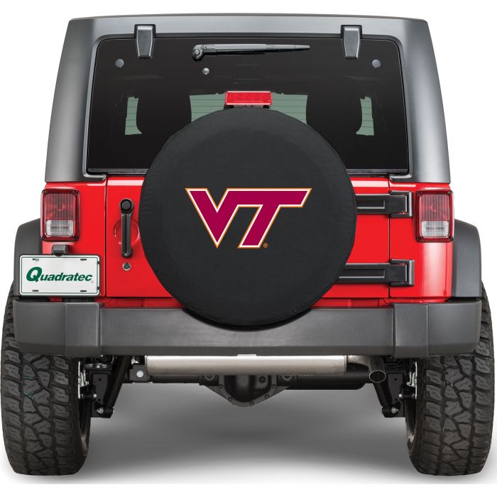 HBS TIRE COVER VA TECH 31x11 BLK