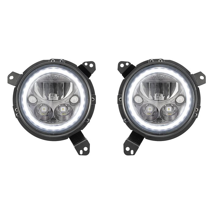 Vision X  Vortex Halo LED Headlight Pair for 18-21 Jeep Wrangler JL & 20-21 Gladiator JT