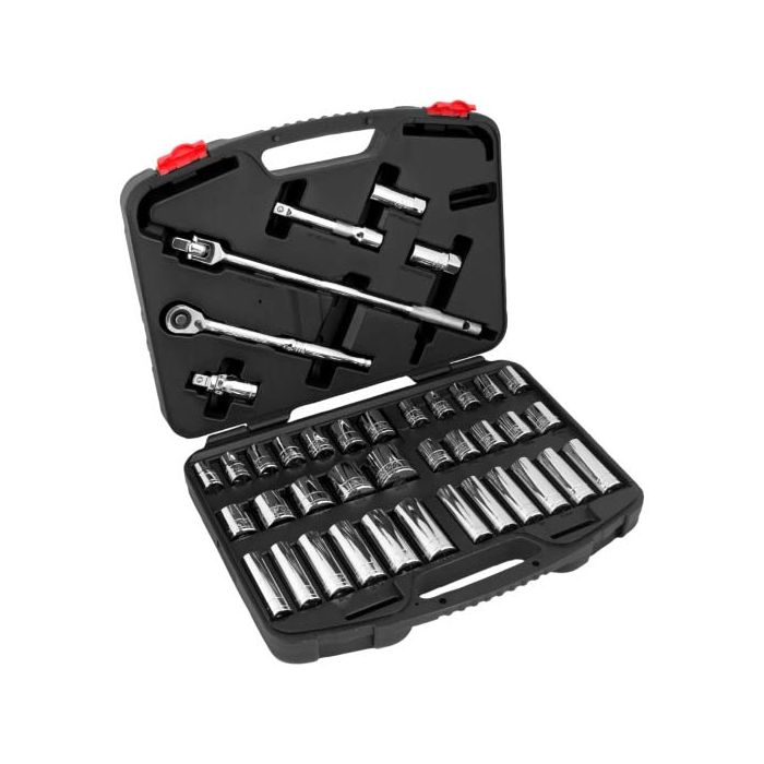 Performance Tool W32905 40 Piece 1/2" Drive Mechanic Tool Set 