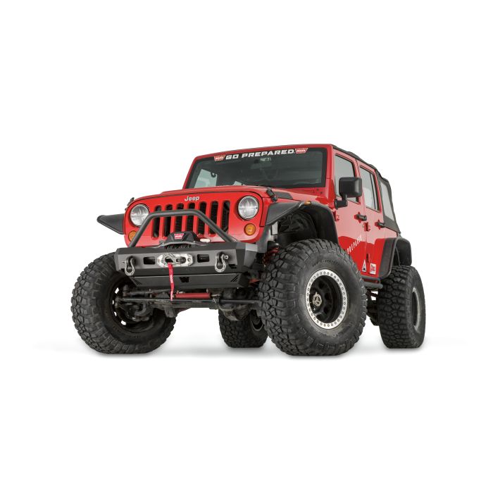 WARN ELITE FRT STUBBY BUMPER W/GUARD JK