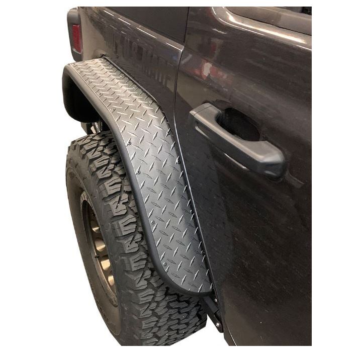 WRR REAR TUBE FENDER FLARES ALUM DIA JL