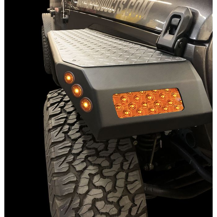 Warrior Products  Tube Fender Flares for 18-22 Jeep Wrangler JL