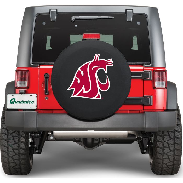 HBS TIRE COVER WASH STATE 34X8 BLK