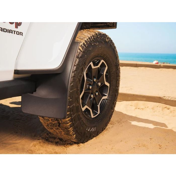 WeatherTech  No-Drill Mudflaps for 18-25 Jeep Wrangler JL & Gladiator JT