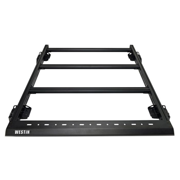 Westin 15-00075 Mesa Roof Rack Textured Black for 18-24 Jeep Wrangler JL Unlimited 4-Door