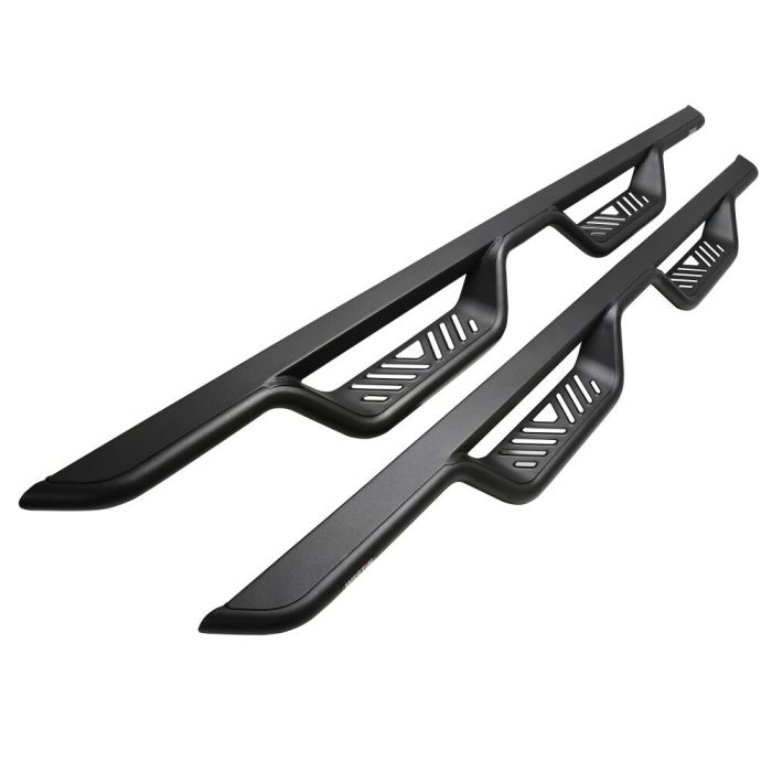 Westin 20-14165 Outlaw Drop Nerf Bars Textured Black for 20-24 Jeep Gladiator JT 