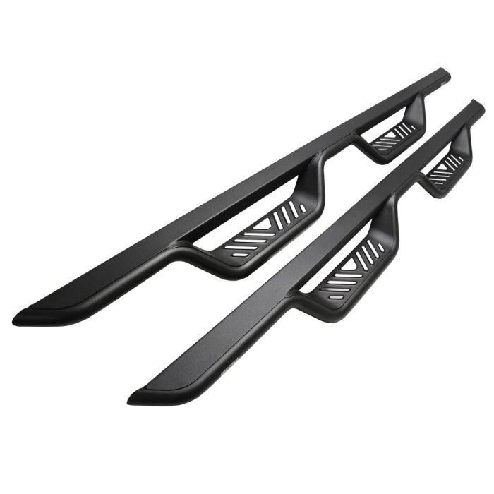 Westin 20-14165 Outlaw Drop Nerf Bars Textured Black for 20-24 Jeep Gladiator JT 