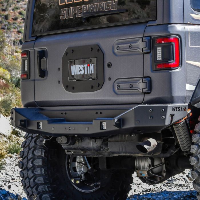 Westin 59-712195 Westin XTS Rear Bumper for 18-25 Jeep Wrangler JL 