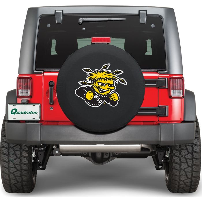 HBS TIRE COVER WICHITA STATE 33X12.5 BK