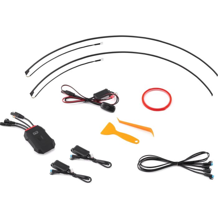 XKGLOW  XKmax RGB Fiber Optic LED Interior Ambient Strip Light Kit 