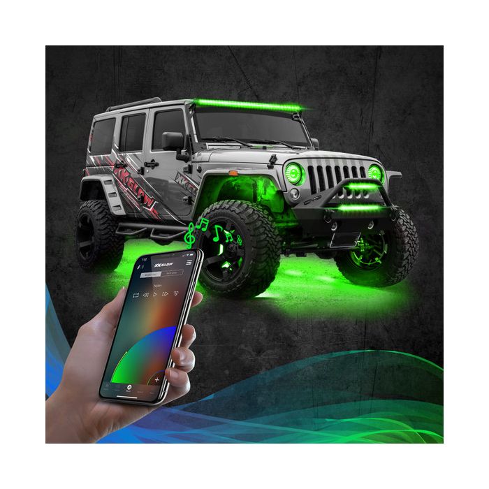 XKGLOW  RGB LED Rock Lights 