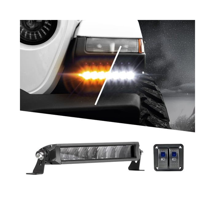 XKGLOW  Fog & Strobe LED Razor SAE Light Bar 