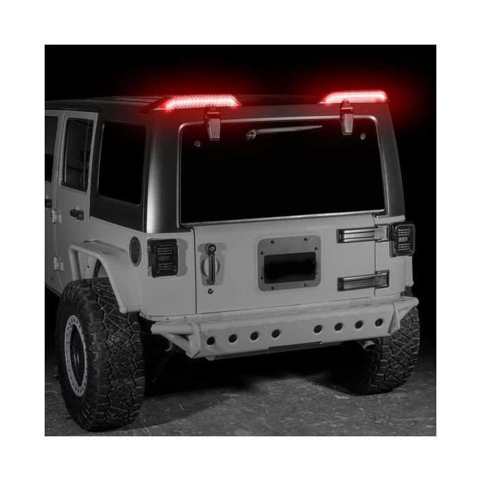 XKGLOW XK041025 LED High Wing Tail Light for 07-18 Jeep Wrangler JK