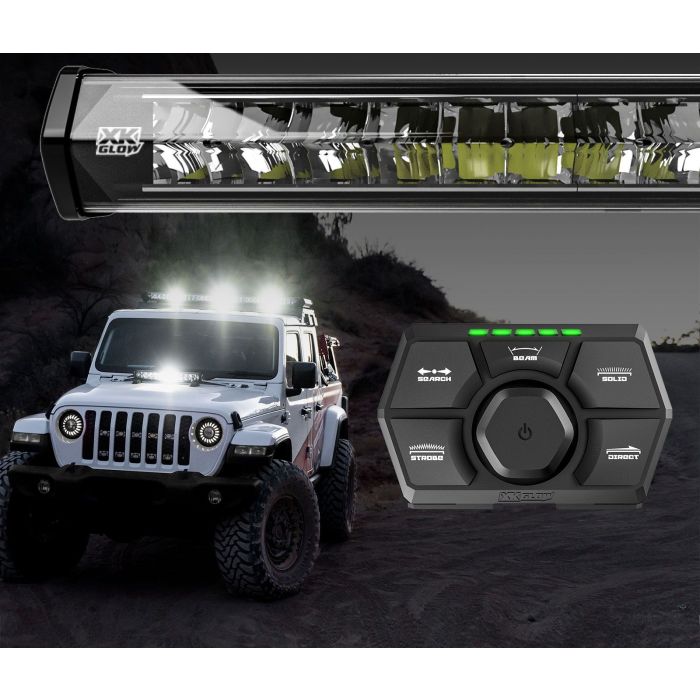 XKGLOW  SAR 90 Degree 1pc Search & Rescue Light Bar System 