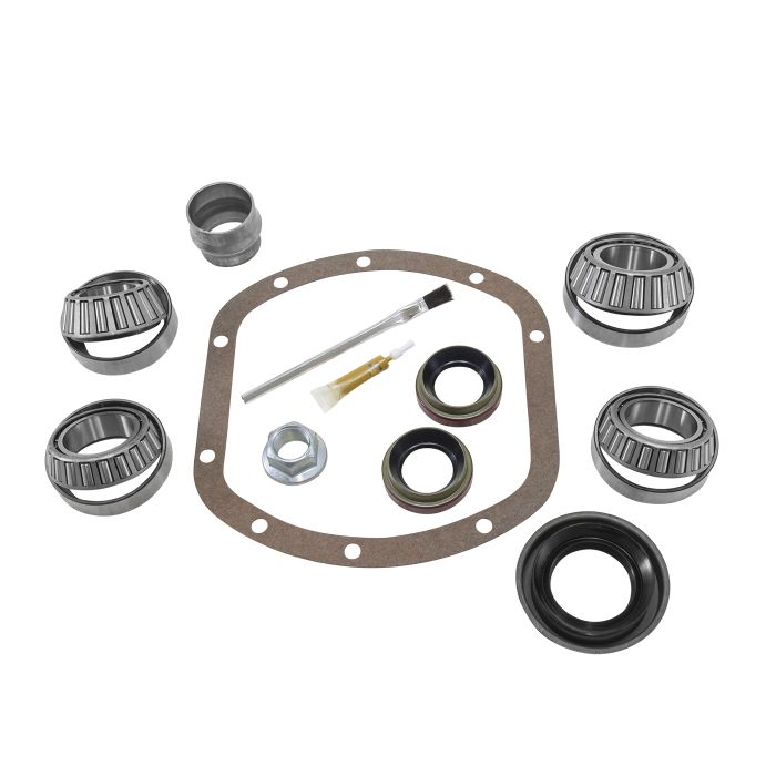 Yukon Gear & Axle BK D30-JK Ring & Pinion Install Kit w/ Bearings for 07-18 Jeep Wrangler JK with Dana 30 Front Axle
