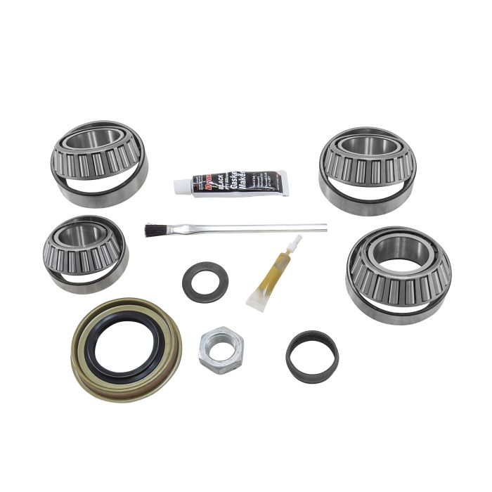 Yukon Gear & Axle BK D44-JK-RUB Ring & Pinion Install Kit w/ Bearings for 07-18 Jeep Wrangler JK Rubicon with Dana 44 Rear Axle