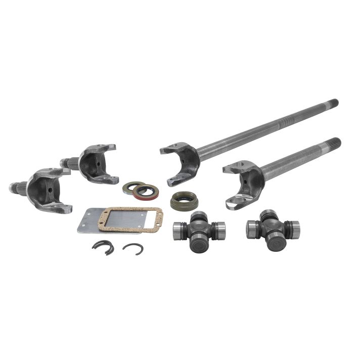 Yukon Gear & Axle  4340 Chromoly Dana 44 Front Axle Kit with 30 Spline for 03-06 Jeep Wrangler TJ & Unlimited LJ Rubicon