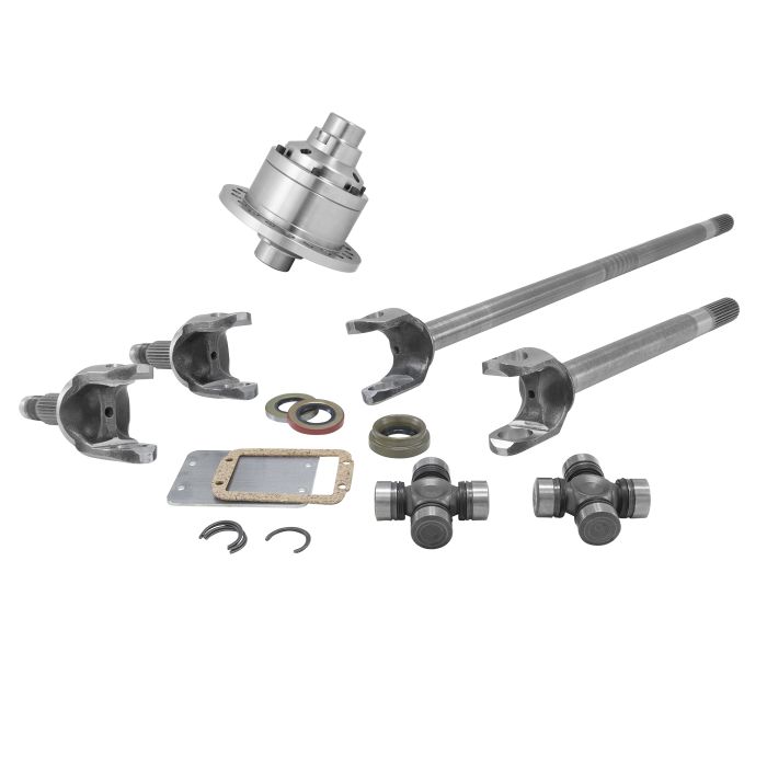 Yukon Gear & Axle  Ultimate Chromoly Dana 30 Axle & Grizzly Locker kit for 84-06 Jeep Wrangler TJ, LJ, YJ, Cherokee XJ, & Grand Cherokee ZJ/WJ