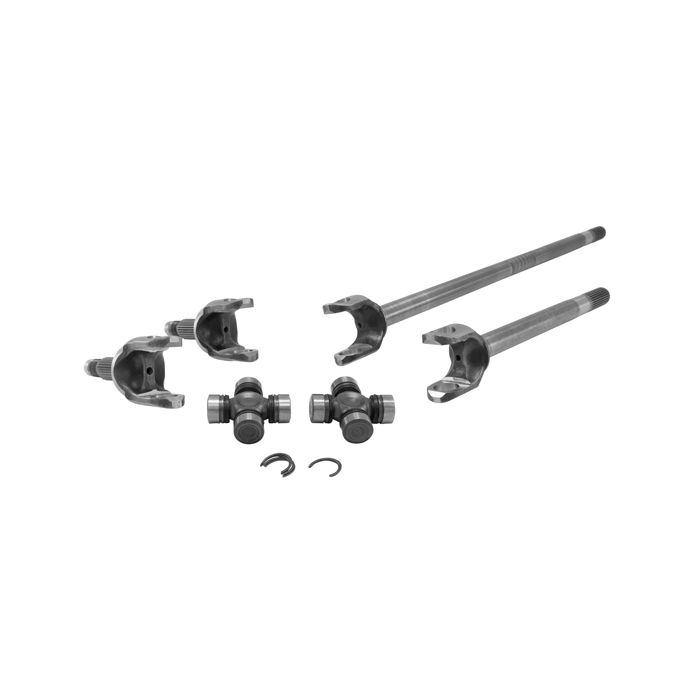 Yukon Gear & Axle  4340 Chromoly Dana 30 Front Axle Kit with 27 Spline for 07-18 Jeep Wrangler JK