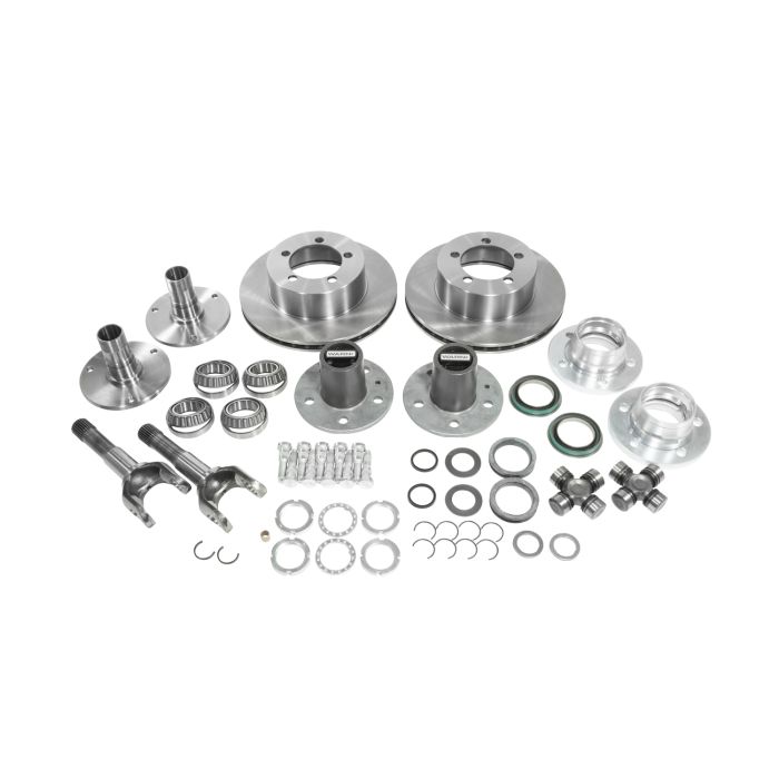 Yukon Gear & Axle  Spin Free Locking Hub Conversion Kit  for Jeep Wrangler TJ, YJ, & Cherokee XJ with Dana 44 or Dana 30 Front Axle