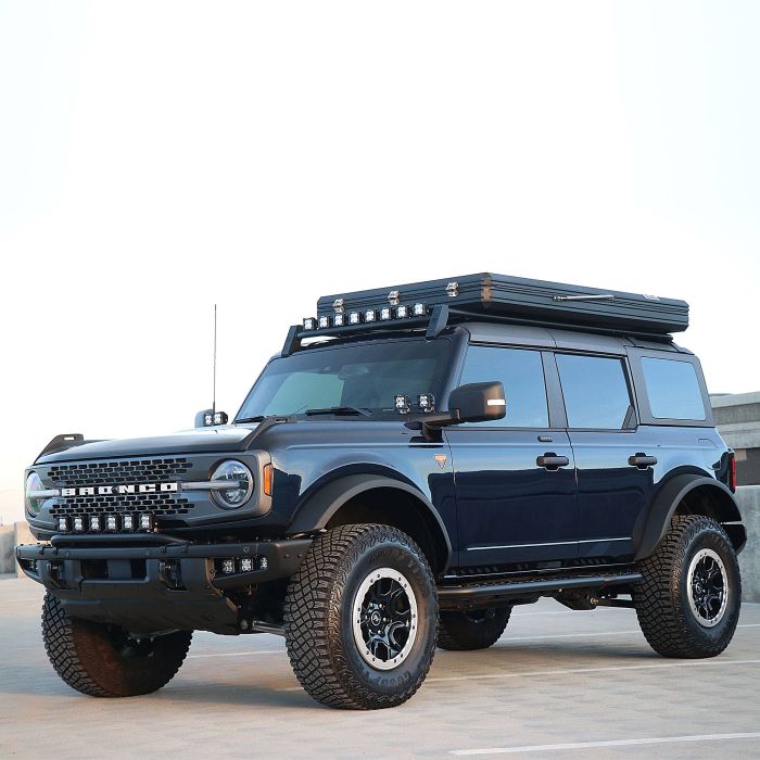 ZROADZ  Roof Rack Kit  for 21-25 Ford Bronco 4-Door
