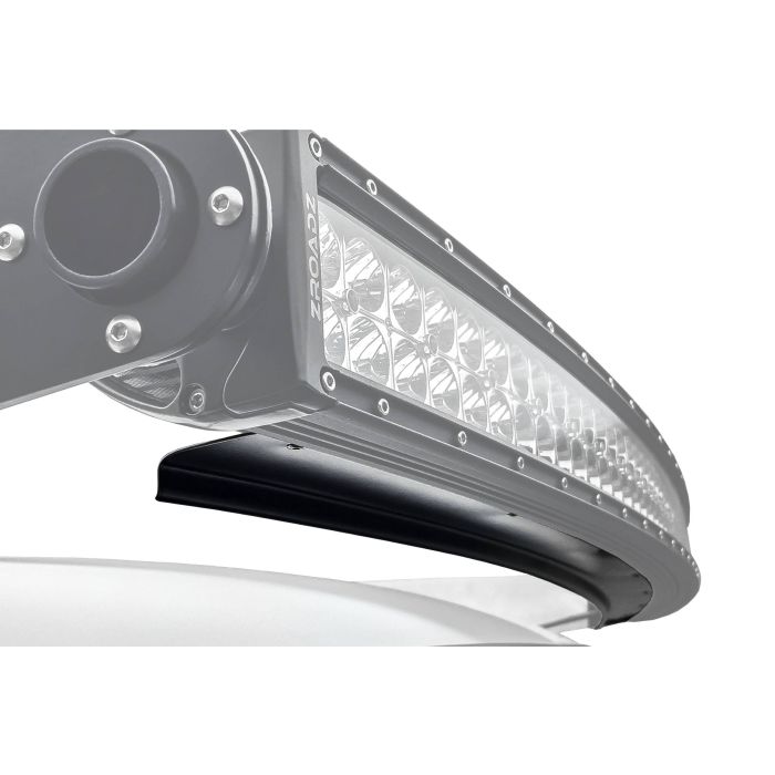 ZROADZ Z330052C Noise Cancelling Wind Diffuser with 52" ZROADZ or similar style Double Row LED Light Bar