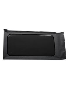 OE JL Replacement Windows - Jeep 2018-23 Wrangler JL (Quarter Left Hand; 2-Door; Black Vinyl; Tinted)