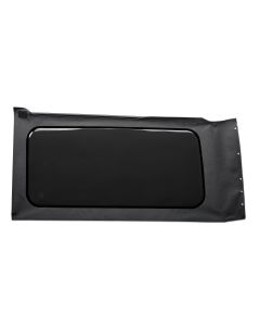 OE JL Replacement Windows - Jeep 2018-23 Wrangler JL (Quarter Left Hand; 2-Door; Black Vinyl; Tinted)