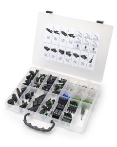 Eastwood 23476 209 Piece Crimp-Right Weather-Tight Wiring Connector Tech Tray 