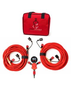 Thor's Lightning  Rapid Multi-Tire Air System – NextGen StrikeShield 300 PSI Braided Hose 