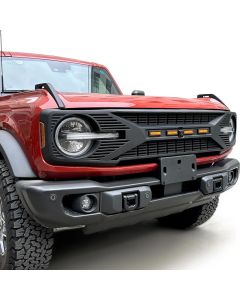 American Modified  Tomahawk Grille in Matte Black for 21-26 Ford Bronco