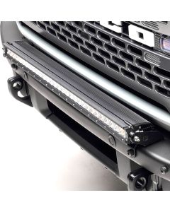ZROADZ Z325421-KIT Front Bumper Top LED KIT with ZROADZ 30" Straight Single Row Light Bar for 21-23 Ford Bronco
