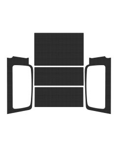 Boom Mat  Hardtop Sound Deadening Headliner for 04-06 Jeep Wrangler Unlimited LJ