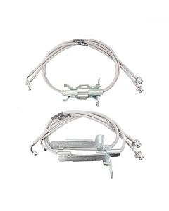 Synergy Manufacturing  Stainless Braided Brake Line Kit for 18-23 Jeep Wrangler JL