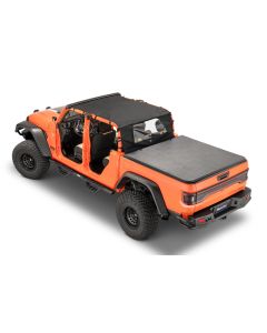 Bimini Top Plus /Windstopper Combo,2020-current Jeep JT Gladiator 4Dr, Mastertwill