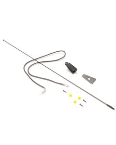 Crown Automotive 82200683K Radio Antenna Kit in Black for 75-95 Jeep CJ Series & Wrangler YJ