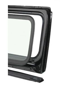 Quadratec  Windshield Frame and Components for 76-86 Jeep CJ-5, CJ-7 & CJ-8 Scrambler